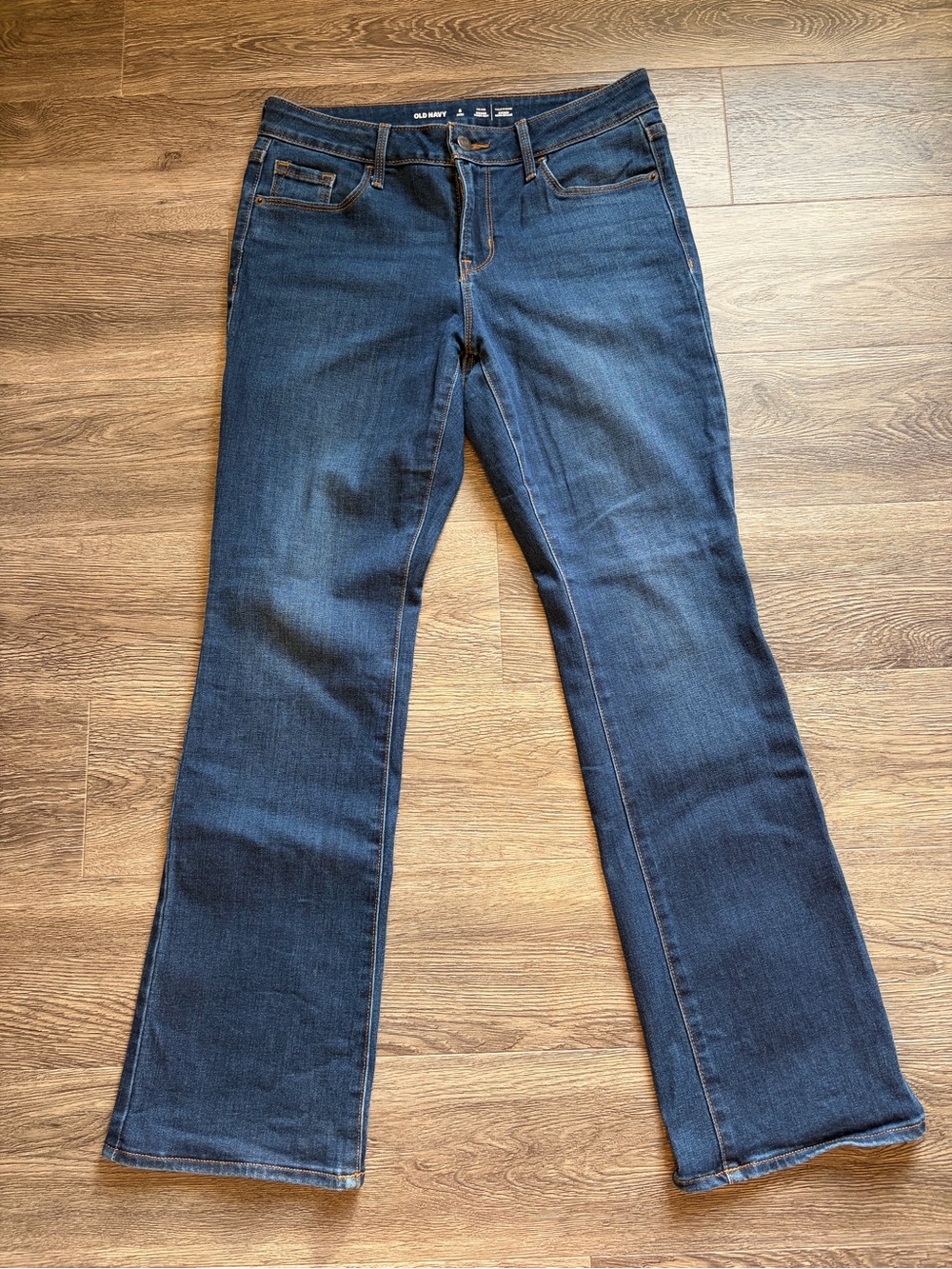 Old Navy Dark Blue Flare Jeans